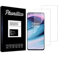 Phonillico® Gehard glas voor OnePlus Nord CE 5G [Pack 2]