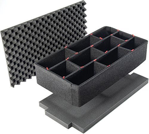 Peli 1605 TrekPak Divider Set - Black - for Air 1605
