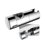 JOHO Universele handdouchehouder, verstelbare douchehouder, douchehouder voor douchekolommen, douchestang met een diameter van 22-25 mm, chroom