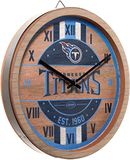 FOCO Tennessee Titans NFL Barrel wandklok