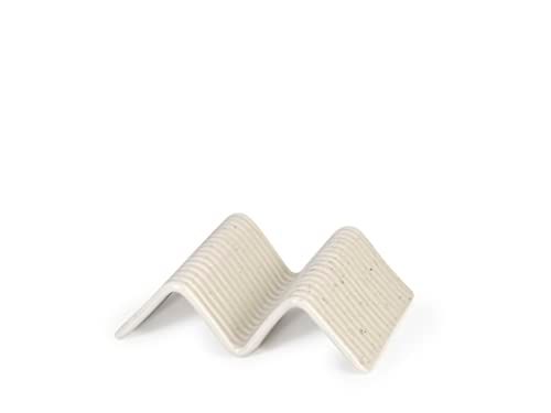 TP Streat Set 2 Porta Tacos in Stoneware Beige 1 Posto/2 Posti