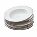 LOBERON Soepbord set van 6 Biarré wit