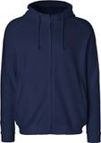 Neutral IMBRETEX SAS Unisex Hoodie met capuchon en rits Navy - XS