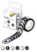 Folia Panda Folia Washi Sticker, zwart, wit, papier, doos