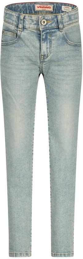 Vingino Baggio Jongens Jeans Light Bleach Maat 14