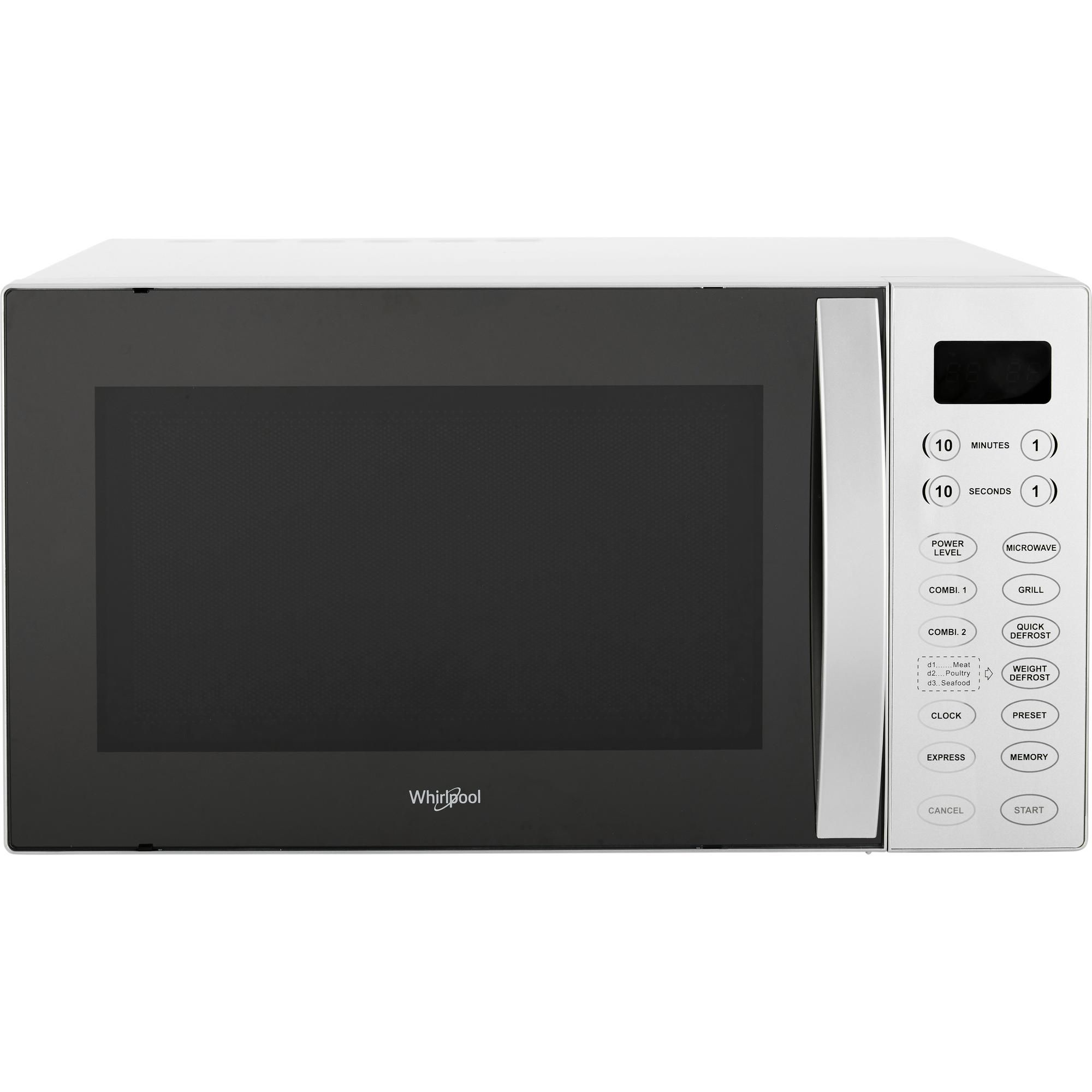 Whirlpool MWO 611 SL Zilver - Magnetron met Grill - 30L - 850W