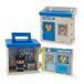 Giochi Preziosi Politie Playset politiebureau, inclusief 7 cm beweegbaar figuur en accessoires, comfortabele draaggreep voor transport, voor kinderen vanaf 4 jaar