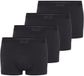 Sloggi Heren retro short / pant 4 pack SLG Base zwart