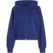 Adidas Sweat à capuche pour femme avec fermeture éclair intégrale et logo