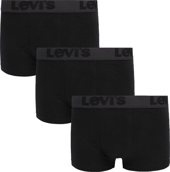 Levi's Boxershorts 3-Pack Zwart - XL - Heren
