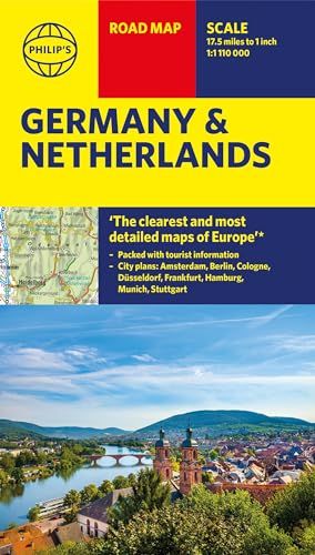 Philip's Germany & Netherlands Road Map
