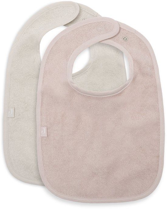 Jollein Slab Badstof Silk Rose/Sand (2pack)