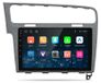 Awesafe Silber 10-inch autoradio voor VW Golf 7 VII MK7 (2013-2017), met Linux, CarPlay, Android Auto, navigatie, Bluetooth 5.1, Wi-Fi en Mirror Link