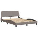 VidaXL Bedframe "Dover" Stof Taupe 140x200 cm