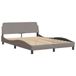 VidaXL Bedframe "Dover" Stof Taupe 140x200 cm