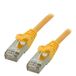 MCL FCC6BM-20M/J netwerkkabel Geel Cat6 F/UTP (FTP) Rond 20m