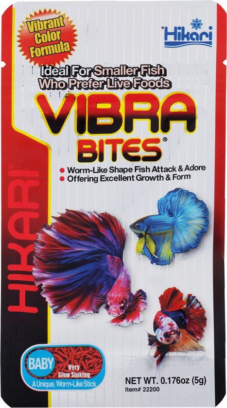 Hikari Tropical Vibra Bites - Vissenvoer - 5 g