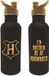 Harry Potter - "I'd Rather Be At Hogwart" Zwarte Kantine Drinkfles
