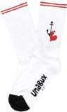 Unabux Sportsokken Touchdown 5-pack Wit/HOLD FAST Maat 41-46