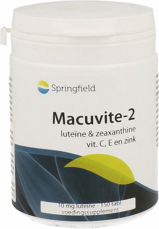 Springfield Macuvite-2 Tabletten 150st