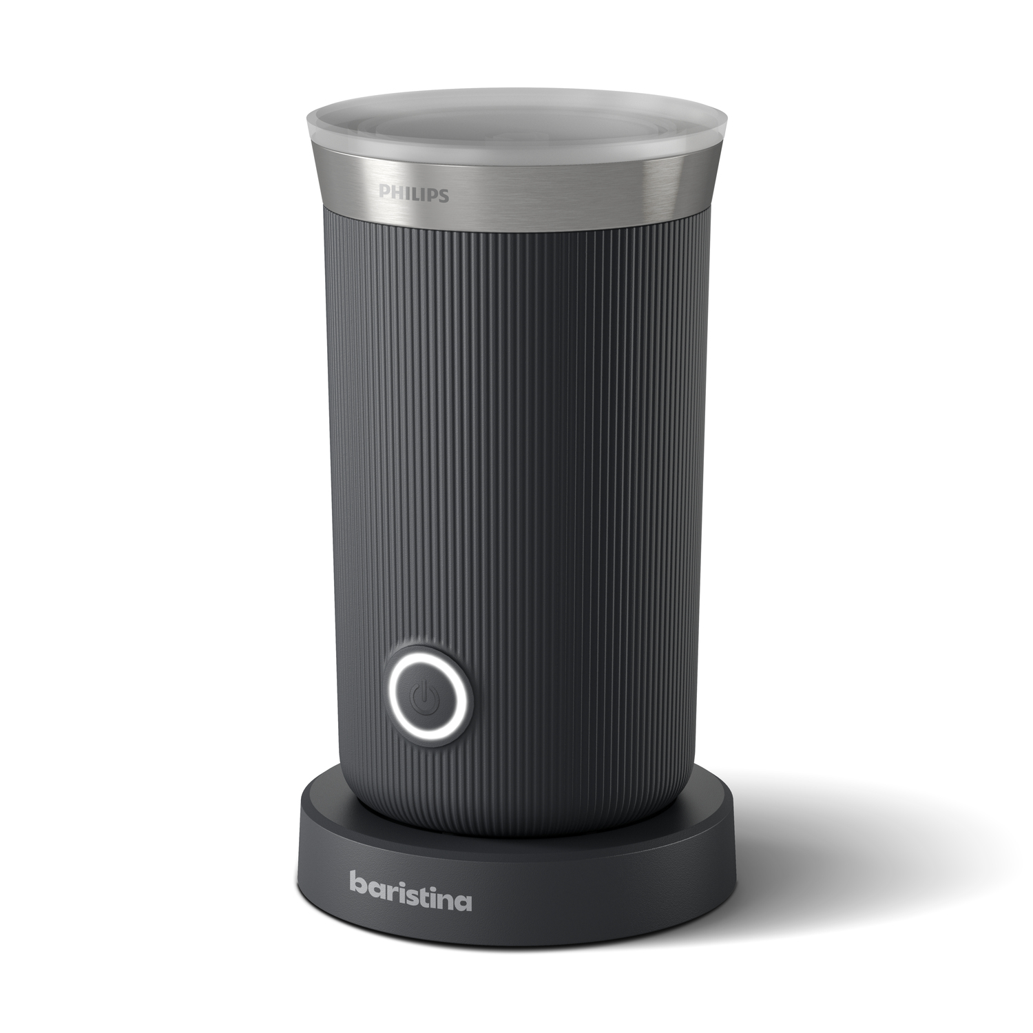 Philips Baristina Melkopschuimer Zwart