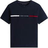Tommy Hilfiger Heren T-shirt met Ronde Hals en Korte Mouw - Desert Sky - XL