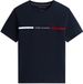 Tommy Hilfiger Heren T-shirt met Ronde Hals en Korte Mouw - Desert Sky - XL