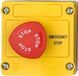 BACO LBX130008 Bouton d'arrêt d'urgence dans boîtier 240 V/AC 2.5 A 1x NC IP66 1 pièce(s)