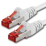 1x 5m Cat6 Cat.6 Ethernetkabel Cat 6 netwerkkabel patchkabel RJ45 SFTP - wit