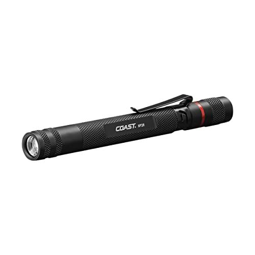 Coast H3PR 245 Lumen Rechargeable Adjustable Focus Inspection Flashlight, Black