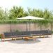 Maison Exclusive - Salon de jardin en palette avec coussins 6 pièces en bois d'acacia massif