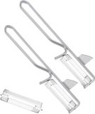 Merkloos Westmark Universele dunschillers - 2 stuks - zilver - staal