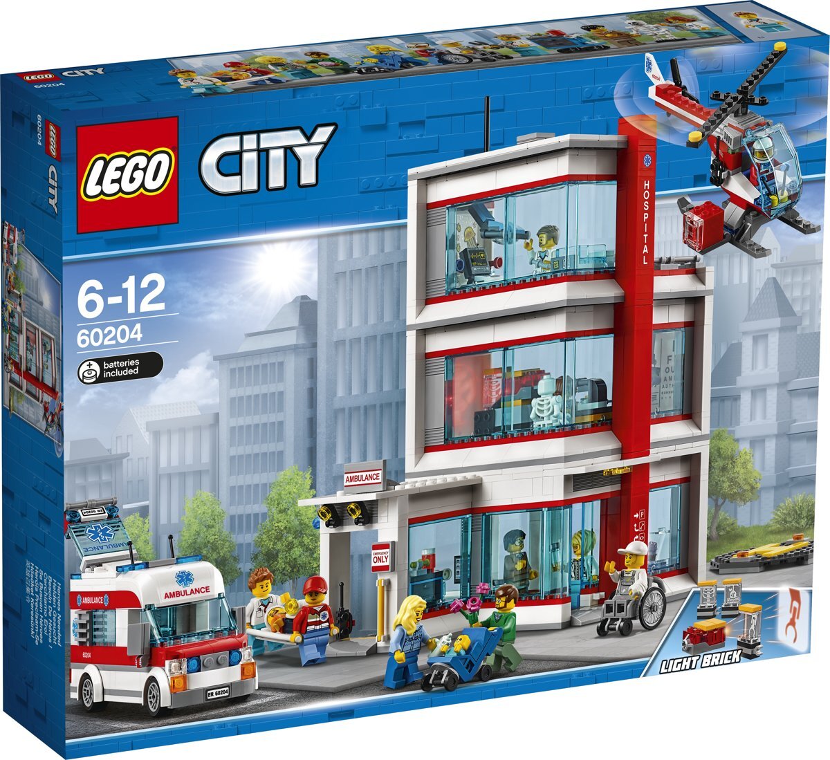 lego City Ziekenhuis - 60204 Word de held van het ziekenhuis