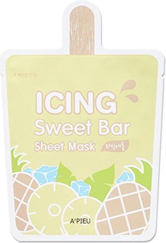 A'pieu Icing Sweet Bar (Pineapple) - Tissue Mask - 21 g