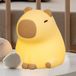 Fischer & Honsel Piggy - veilleuse - 10 x 11 x 12 cm - 0,5W LED RGBW incl. - marron