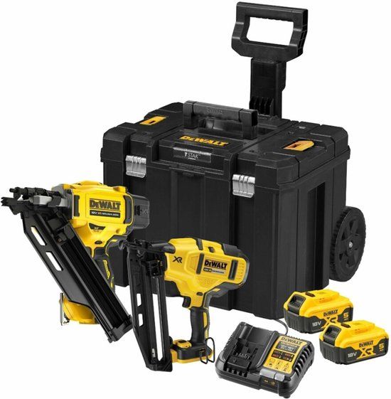 DeWALT DCK246P2T Accu combiset 2-delig (DCN660 + DCN930) 18V XR 5.0Ah in koffer