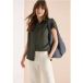 cecil Basic blouse met overhemdkraag in effen kleur