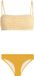Protest Prtbalearic Bandeau Bikini Set Dames Cheeky Tumericyellow