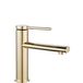 Rea Oval Gold Low - Wastafelkraan - Goud