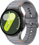 Wave Sportband met aansluitknop - Donkergrijs - Samsung Galaxy Watch 4 - 40mm & 44mm