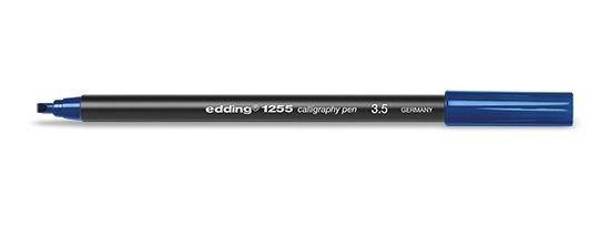 Edding e1255-35 Kalligrafiestift 3,5 mm Zwart/Blauw