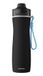 PROFINO Active Thermosfles, 625 ml, flip-cap, lekvrij | zwart, paracordband, 90% gerecycled staal, voor sport, outdoor, school, vaatwasmachinebestendig, geschikt voor koolzuur