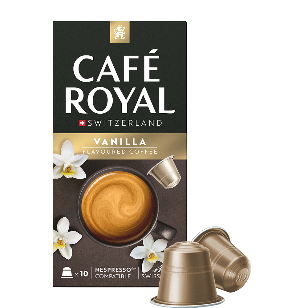 Café Royal Vanilla Flavoured Edition Nespresso Compatible Capsules - Intensity 4/10 - 50 Capsules