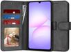 Techsuit Hoesje geschikt voor Samsung Galaxy A07 4G/5G - Diary Book Wallet Case - Zwart