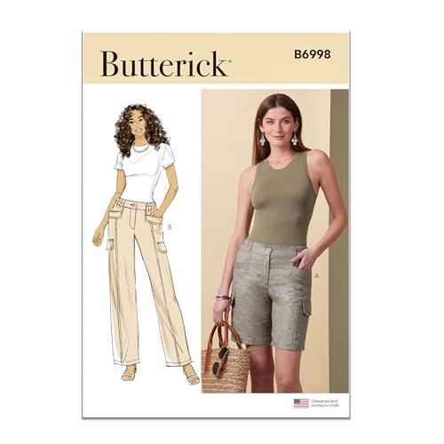 BUTTERICK B6998Y5 Misses' shorts and pants pattern (sizes 18-26)