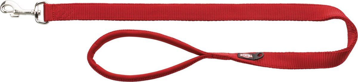 TRIXIE Hondenriem Premium Rood 180 x 1 cm