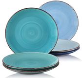Merkloos / Sans marque Lorentino Serviesset - 6-delig - Blauw - Keramiek