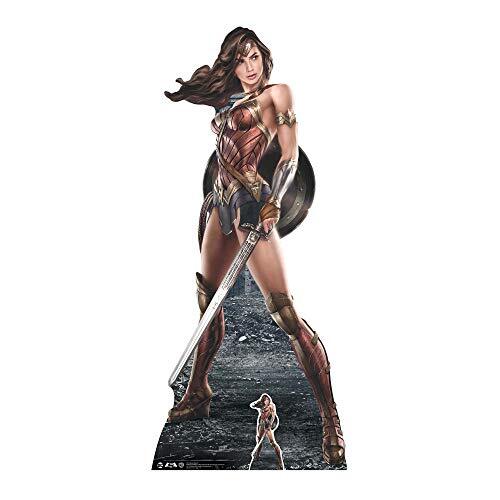 STAR CUTOUTS DC Comics Wonder Woman (grafische artwork) Life groot karton, meerdere kleuren