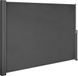 Casaria Windscherm Nosara - 180x300cm Uitschuifbaar - Antraciet