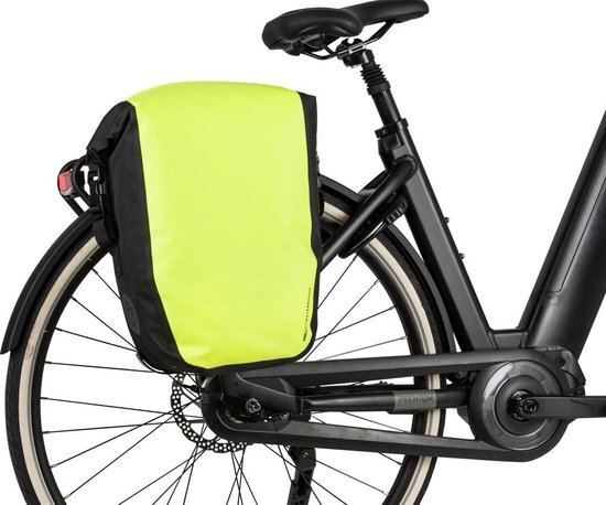 AGU Enkele fietstas Shelter Clean Medium 17L Neon Geel